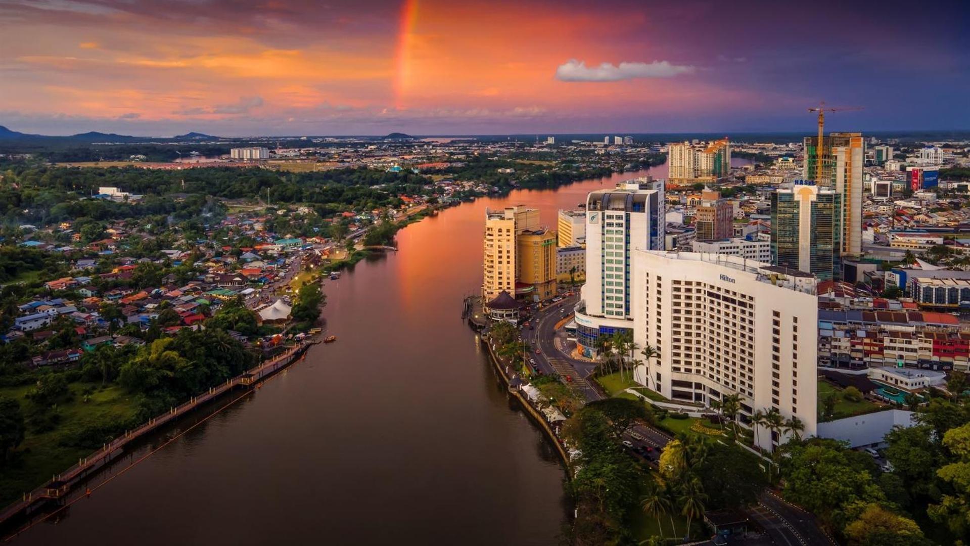 Riverbank Suites Waterfront 507 쿠칭 외부 사진